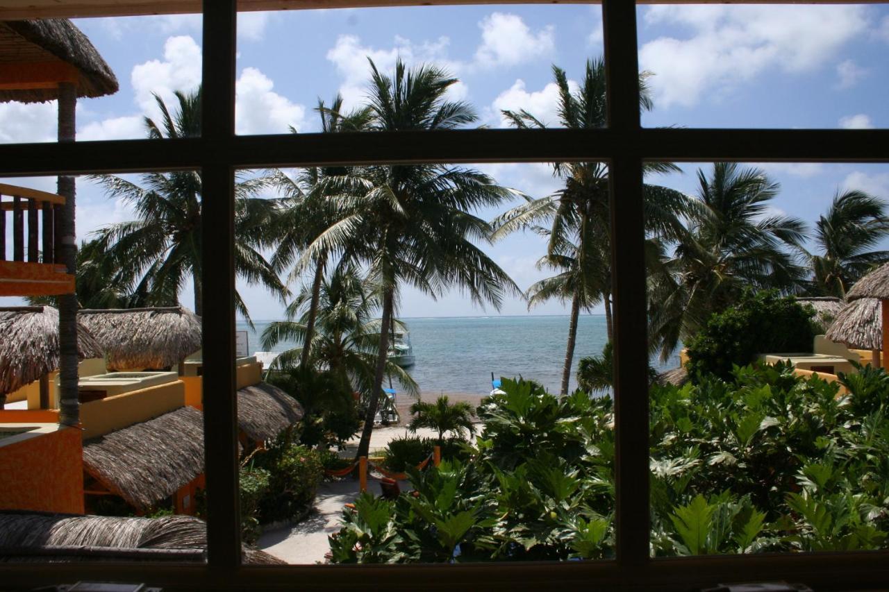 Seaside Cabanas Hotel Caye Corker Exterior photo